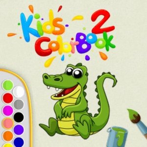 Kids Color Book 2: Animal Fun