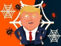 Spider Trump Web Swing Game
