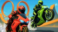 Crazy Bike Stunts PvP Online Game
