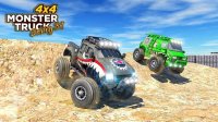 4x4 Monster Truck Driving 3D: Offroad Stunts