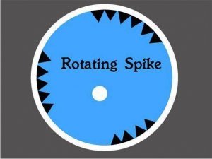 Rotating Spike Online Game