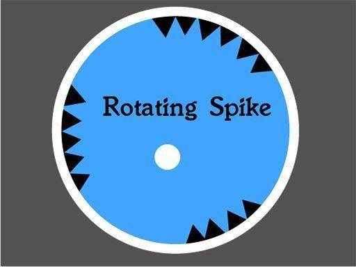 Rotating Spike Online Arcade Game