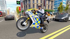 Police Chase Motorbike Driver Online Game