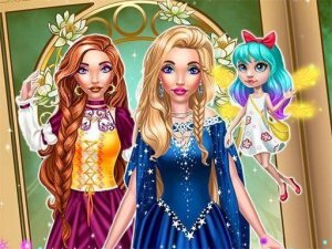 Magic Fairy Tale Princess Dress Up Game