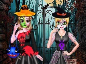 Sister S Halloween Dresses Online Game