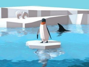 Snowy Slide Penguin Racer