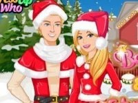 Barbie and Ken Christmas Party Game