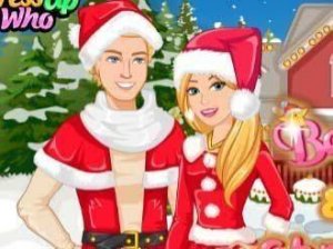 Barbie and Ken Christmas Party Game
