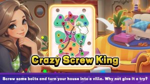 Crazy Screw King: Unscrew Puzzle Game
