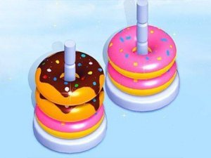 Donut Sort Fun: Color Puzzle Game