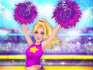 HighSchool Cheerleader Dressup Game