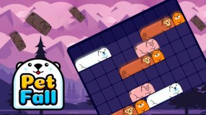 Pet Fall Puzzle Game