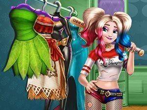 Ice Queen Wardrobe Cosplay Online Dress Up Game