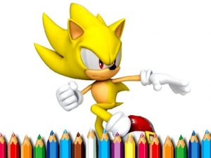Sonic Color Art Activity