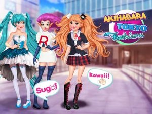 Tokyo Akihabara Fashion Dress Up Game