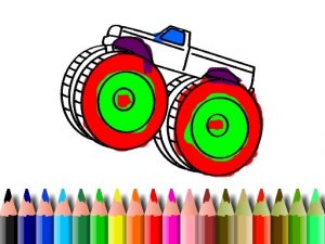 Creative Coloring: Vehicle Art Studio