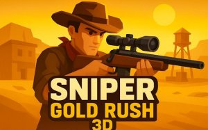 Sniper Gold Rush 3D: Precision Target Shooting Online Game