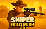 Sniper Gold Rush 3D: Precision Target Shooting Online Game