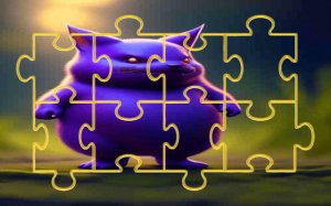 Chibi Totoro Tile Picture Challenge - Online Sliding Puzzle Game