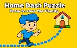 Home Dash Puzzle: Draw to Save the Family Online Game